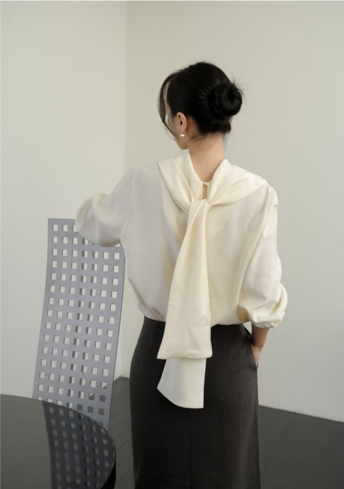 LIVE FOREVER東大門㊣實拍女裝新品時尚職業人氣襯衫蕾絲衫LIVE FOR_EVER襯衫/蕾絲衫