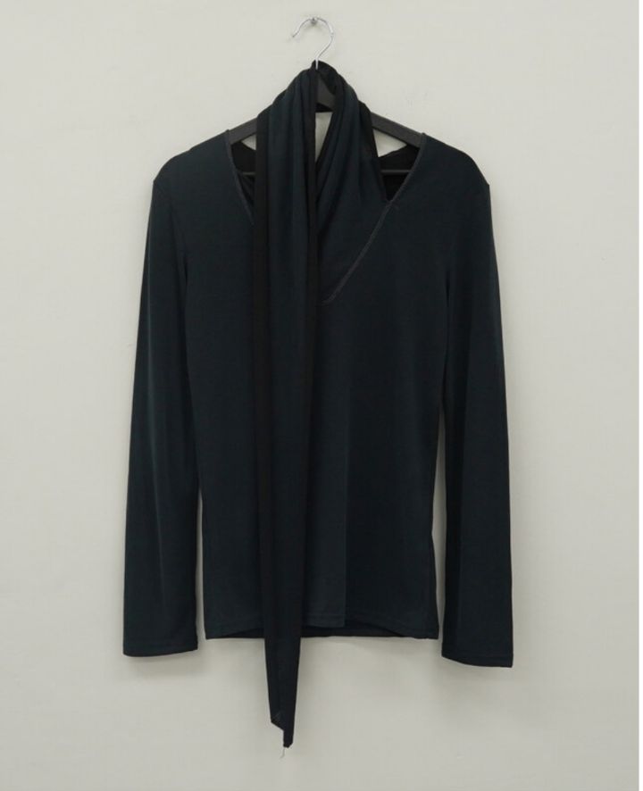 LIVE FOREVER韓國代購㊣女裝新品休閑職業人氣25秋冬長袖T恤LIVE FOR_EVER長袖T恤圖色1