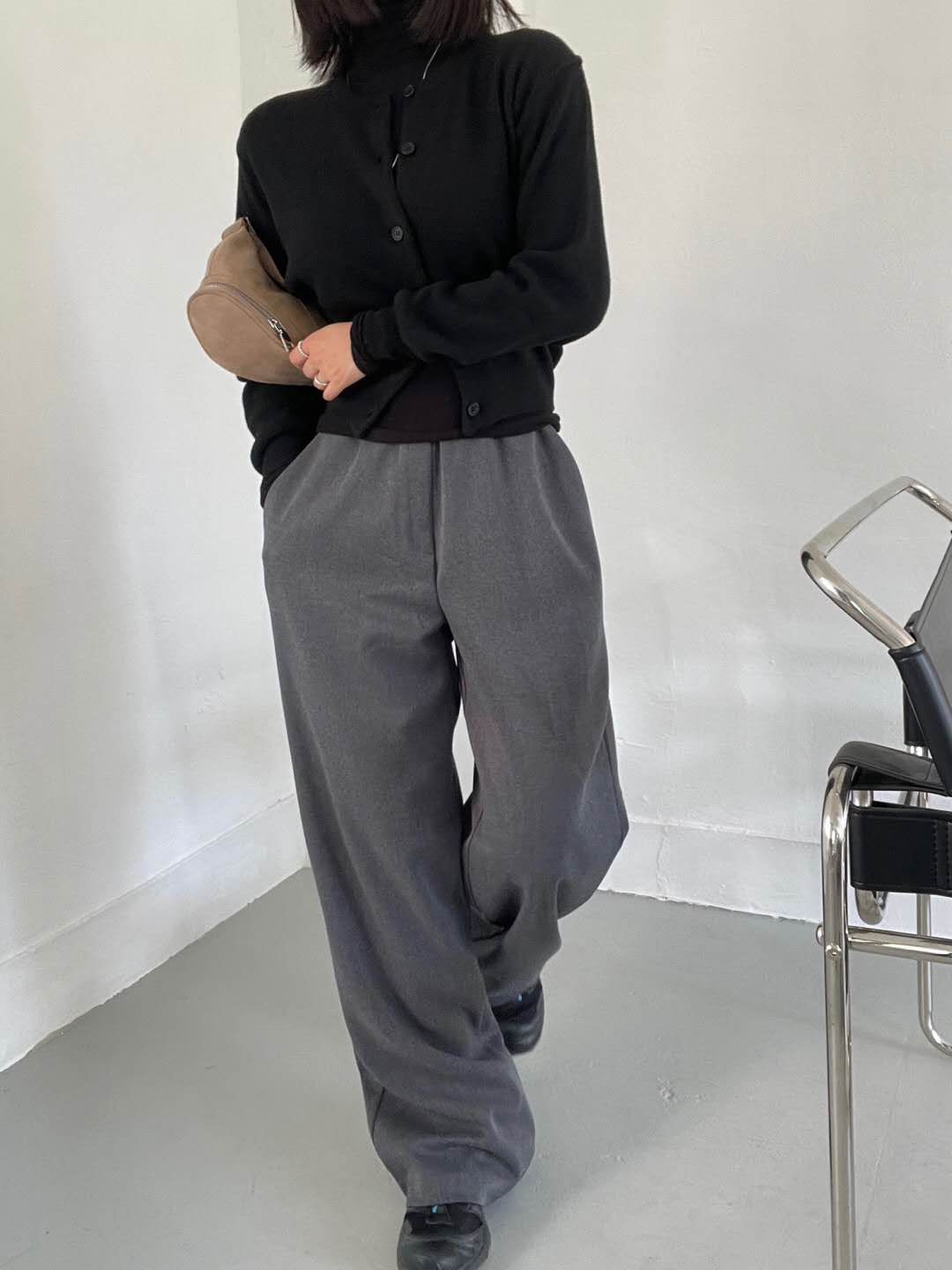 COMO東大門㊣實拍女裝新款職業人氣休閑熱賣真品休閑褲抓絨COMO休閑褲