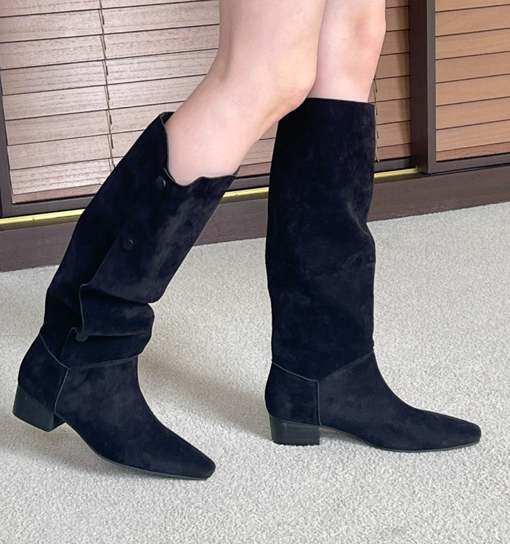 OPPA東大門㊣直郵女士新品25秋冬推薦熱賣人氣時尚休閑靴子OPPA靴子圖色1