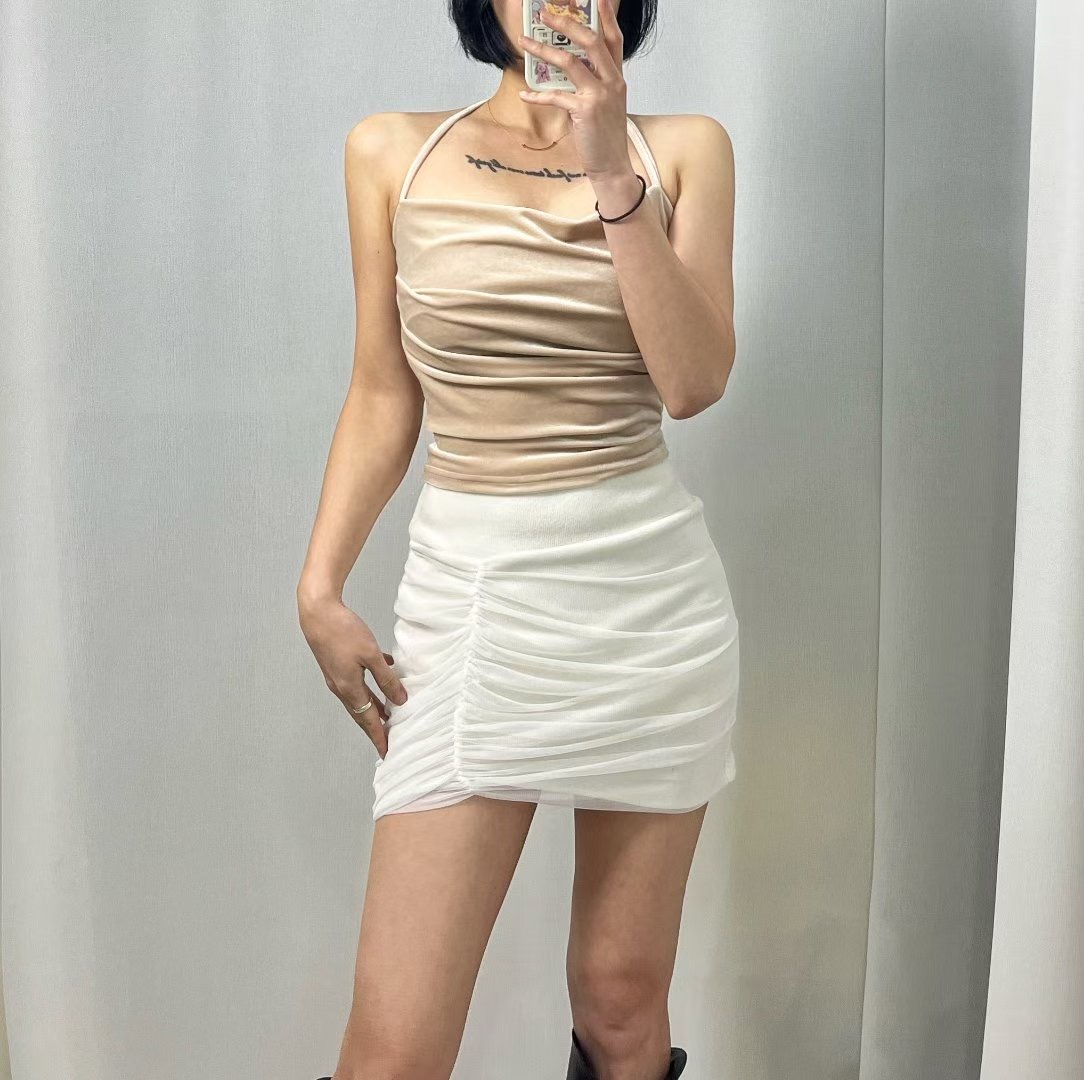 BOY MEET GIRL-T東大門㊣代購女裝新款真品25秋冬推薦短裙BOY MEET GIRL-T短裙圖色2