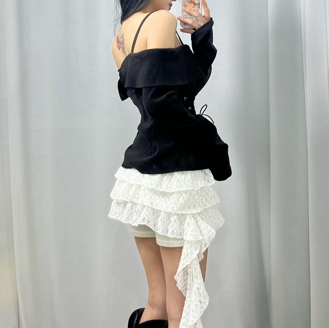 BOY MEET GIRL-T東大門㊣實拍女士新款熱賣職業襯衫蕾絲衫BOY MEET GIRL-T襯衫/蕾絲衫