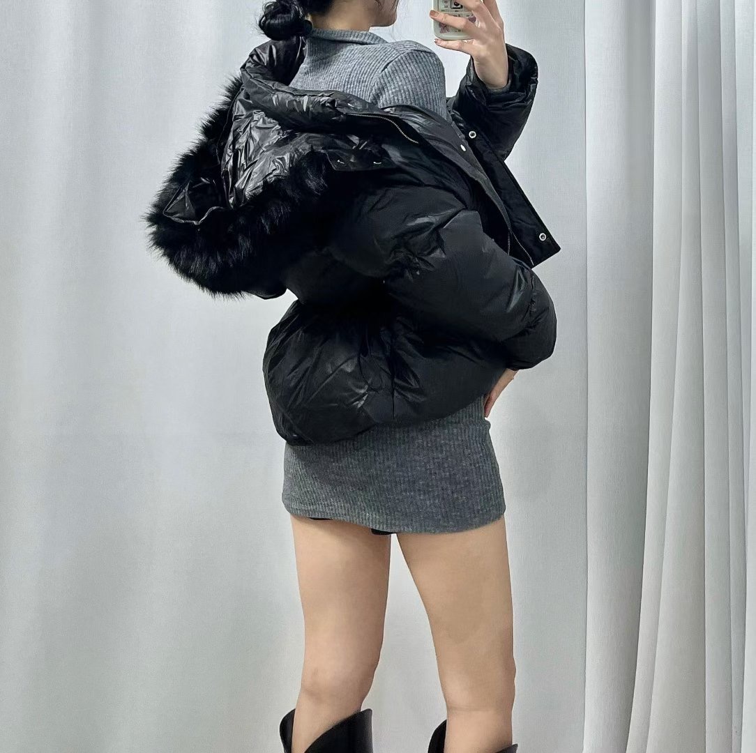 BOY MEET GIRL-T東大門㊣直郵女士新款熱賣短款棉服毛皮BOY MEET GIRL-T短款棉服