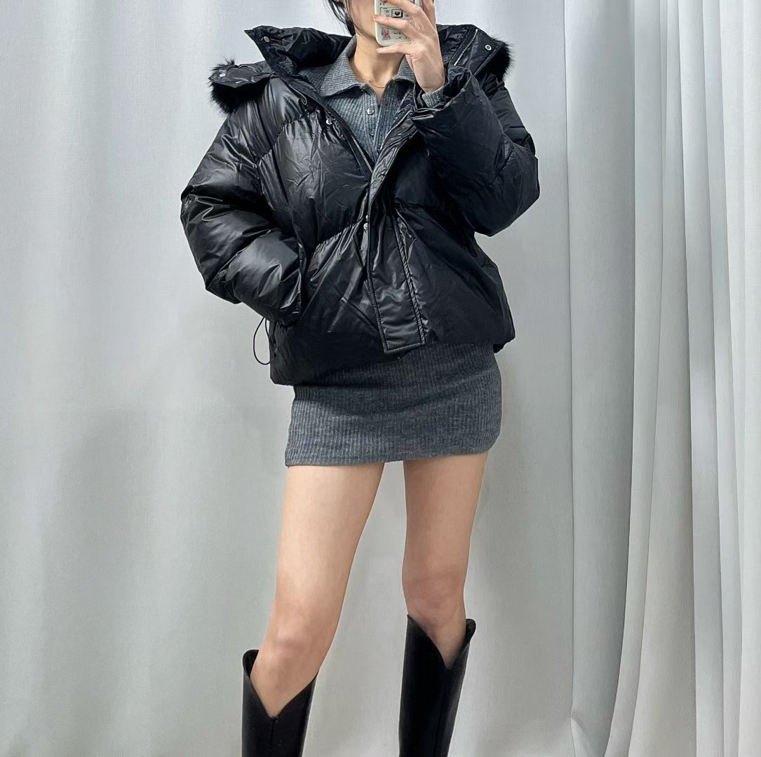 BOY MEET GIRL-T東大門㊣直郵女士新款熱賣短款棉服毛皮BOY MEET GIRL-T短款棉服圖色2