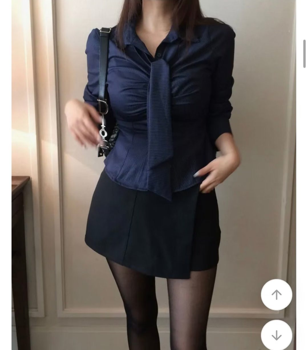 BOY MEET GIRL-T東大門㊣代購女士新款真品人氣襯衫蕾絲衫BOY MEET GIRL-T襯衫/蕾絲衫圖色1