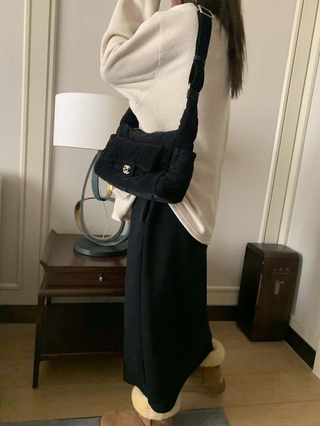 MELLOUNGE-멜라운지-T韓國直郵㊣女士新款熱賣休閑長袖T恤MELLOUNGE-T長袖T恤