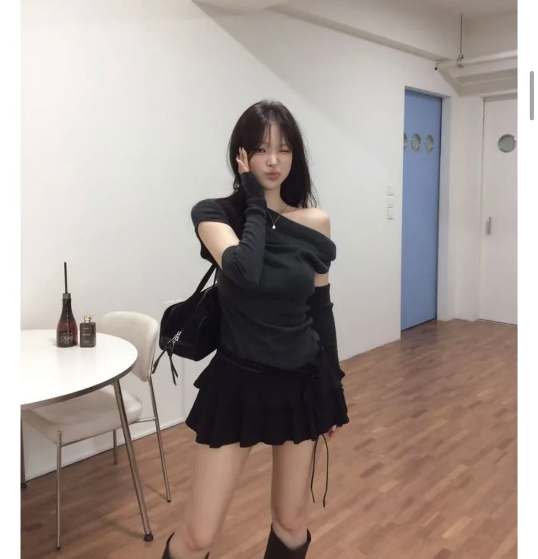 BOY MEET GIRL-T東大門㊣直郵女士新款休閑真品職業短裙BOY MEET GIRL-T短裙