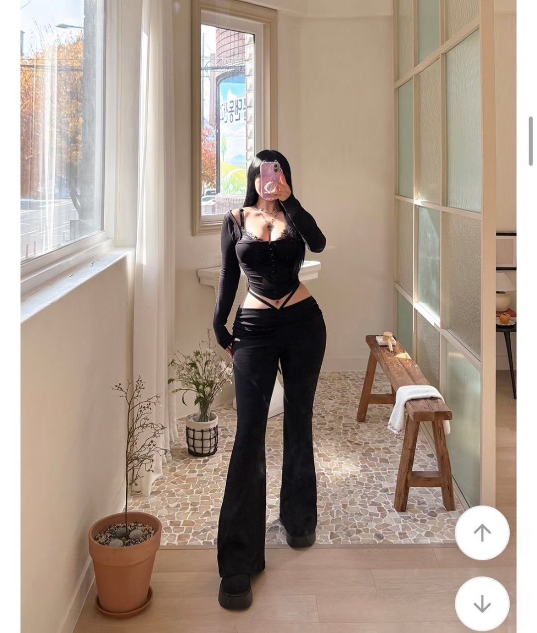 BOY MEET GIRL-T東大門㊣直郵女士新款職業熱賣25秋冬長袖T恤BOY MEET GIRL-T長袖T恤