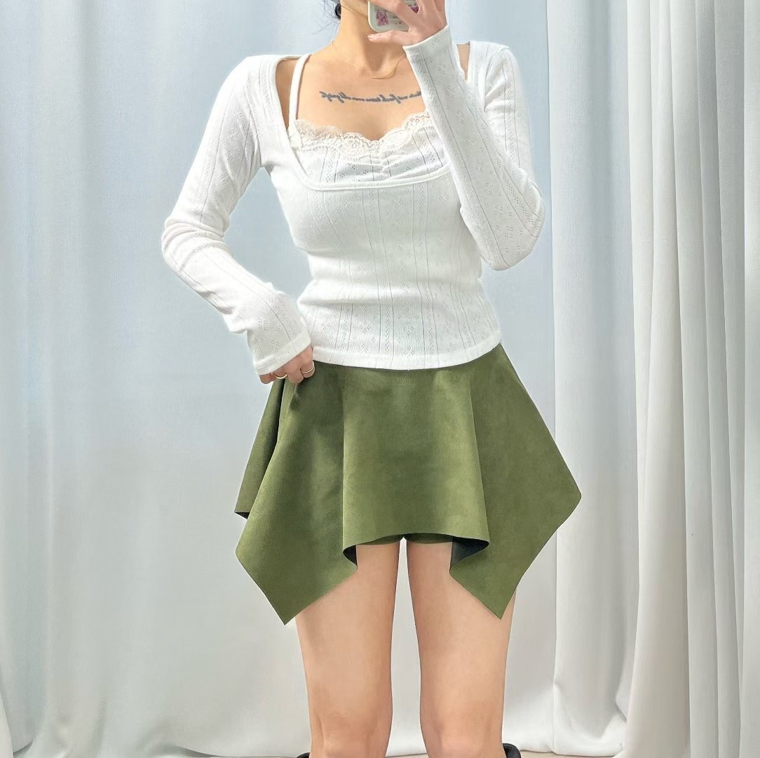 BOY MEET GIRL-T東大門㊣實拍女士新款休閑時尚熱賣長袖T恤BOY MEET GIRL-T長袖T恤圖色2