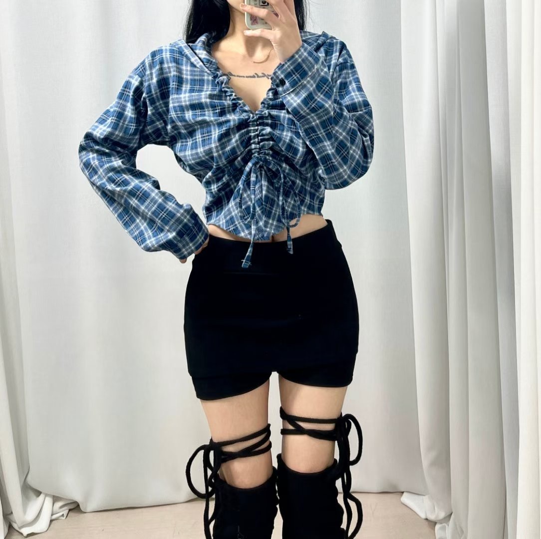 BOY MEET GIRL-T東大門㊣直郵女裝新品真品時尚襯衫蕾絲衫BOY MEET GIRL-T襯衫/蕾絲衫圖色1