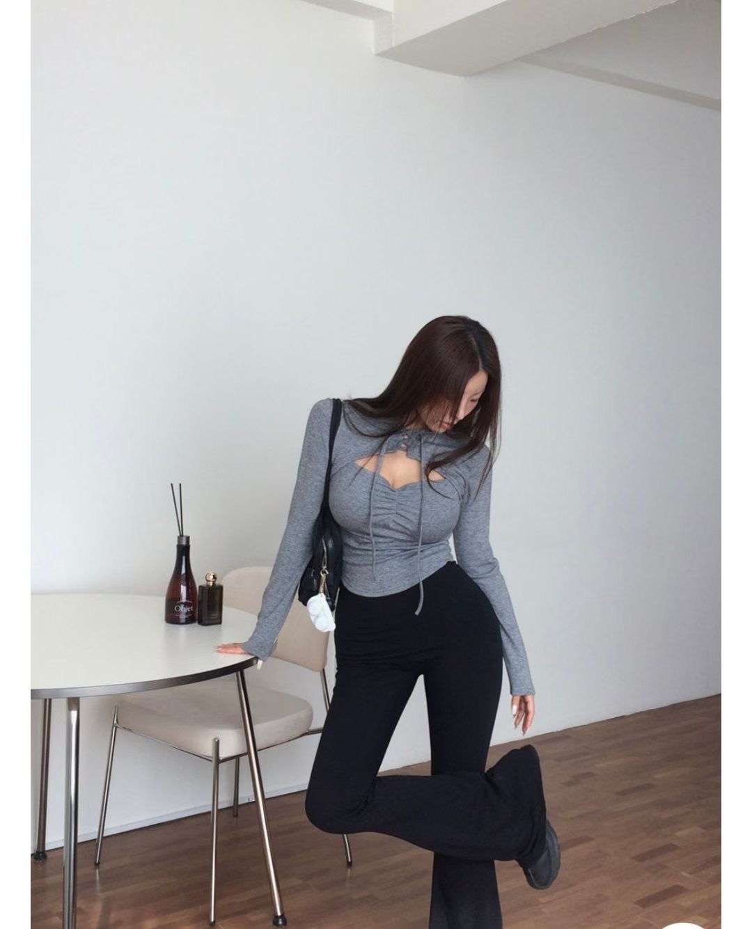 BOY MEET GIRL-T韓國代購㊣女裝新款熱賣休閑推薦休閑褲BOY MEET GIRL-T休閑褲