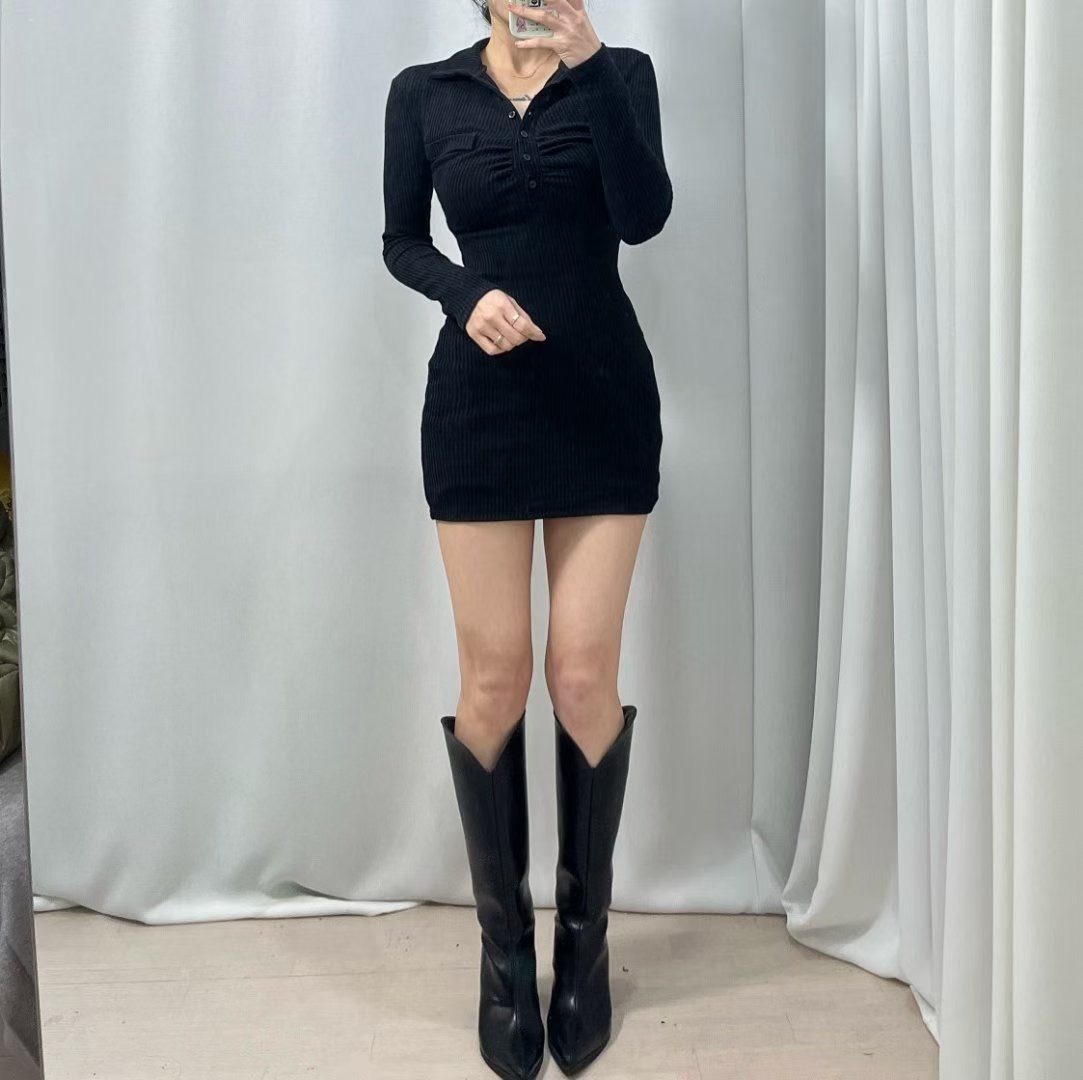 BOY MEET GIRL-T東大門㊣代購女裝新款推薦25秋冬連衣裙BOY MEET GIRL-T連衣裙圖色3