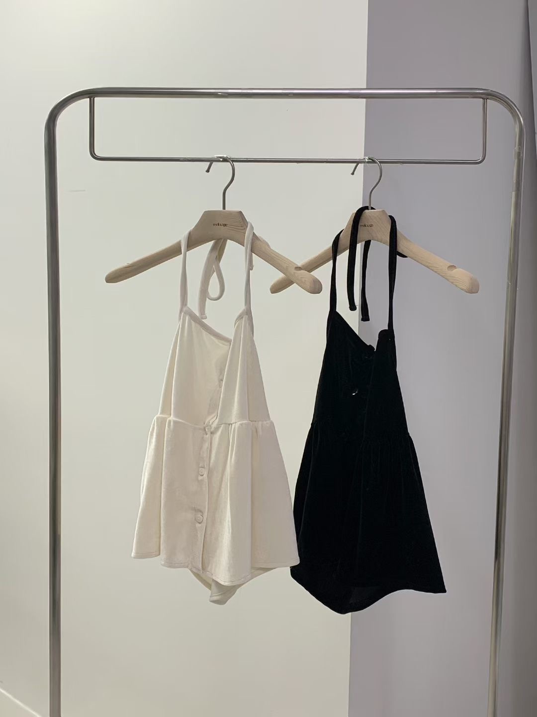 MELLOUNGE-멜라운지-T東大門㊣代購女士新品休閑吊帶背心不含內搭MELLOUNGE-T吊帶/背心