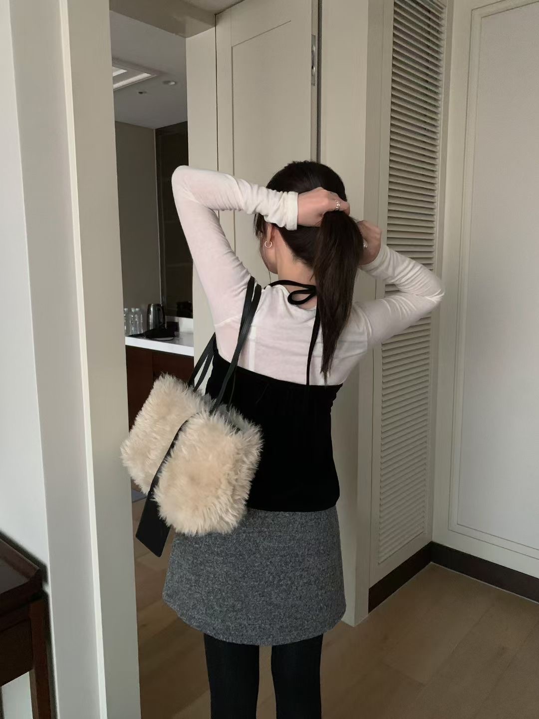 MELLOUNGE-멜라운지-T東大門㊣代購女士新品休閑吊帶背心不含內搭MELLOUNGE-T吊帶/背心