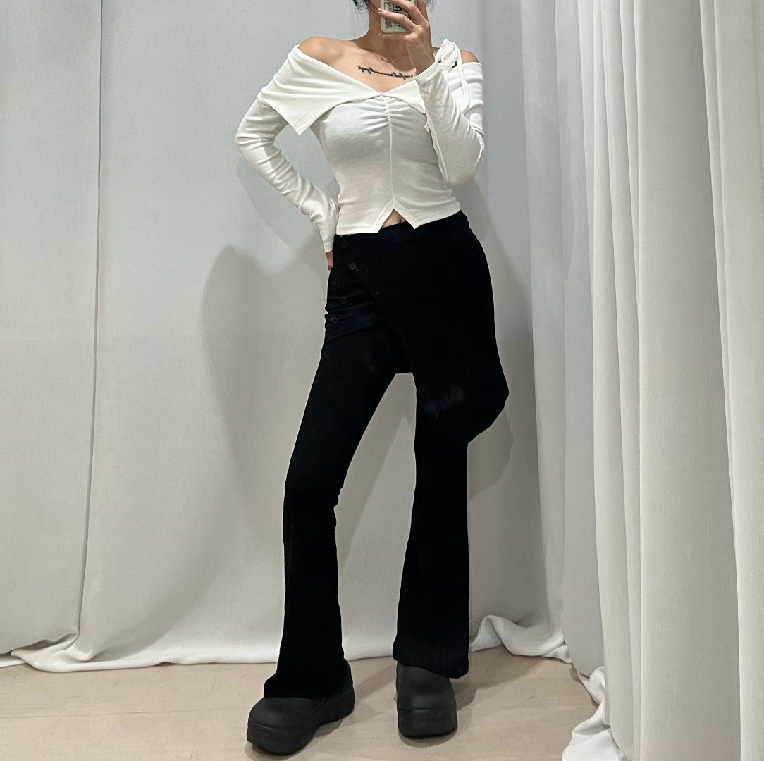 BOY MEET GIRL-T韓國直郵㊣女士新款真品職業熱賣25秋冬裙褲BOY MEET GIRL-T裙褲圖色2