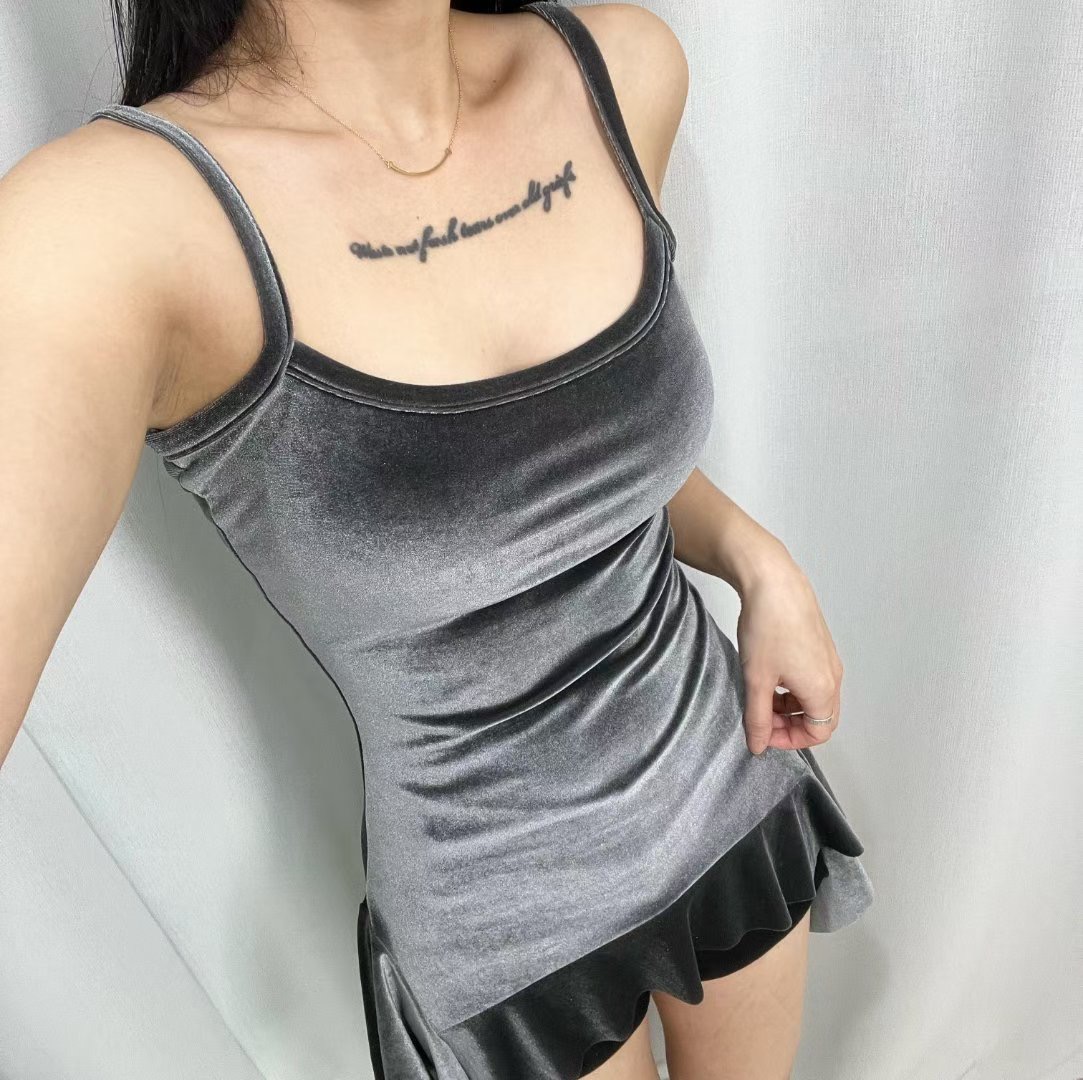 BOY MEET GIRL-T東大門㊣直郵女裝新款人氣推薦吊帶背心BOY MEET GIRL-T吊帶/背心圖色2