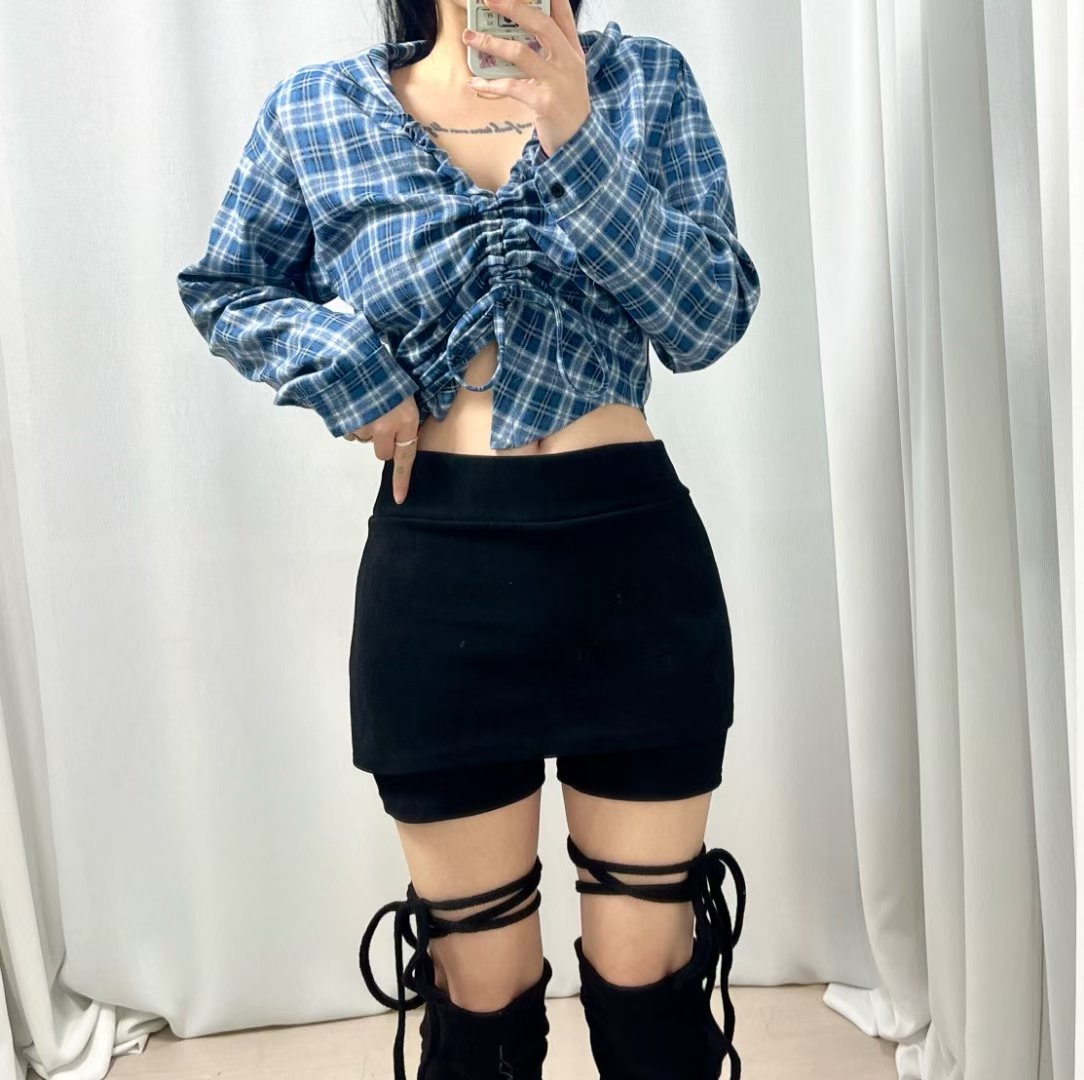 BOY MEET GIRL-T東大門㊣實拍女士新款25秋冬熱賣時尚裙褲BOY MEET GIRL-T裙褲圖色2