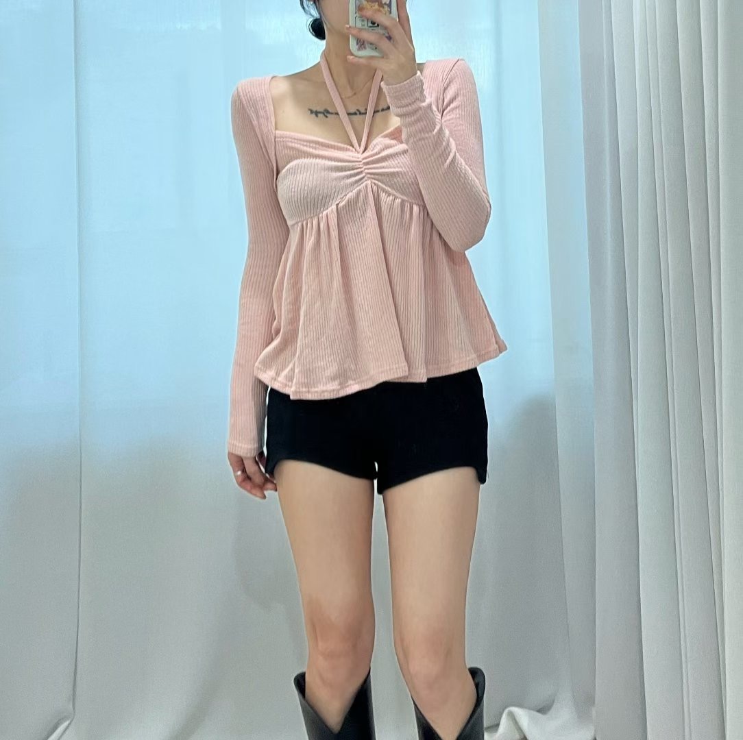 BOY MEET GIRL-T東大門㊣代購女士新款職業時尚真品長袖T恤BOY MEET GIRL-T長袖T恤圖色1