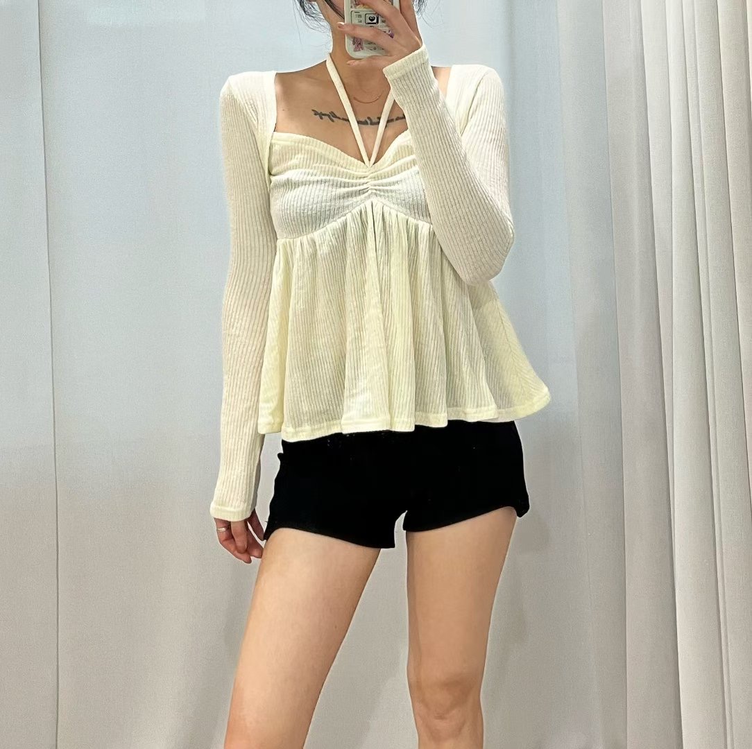 BOY MEET GIRL-T東大門㊣代購女士新款職業時尚真品長袖T恤BOY MEET GIRL-T長袖T恤圖色2