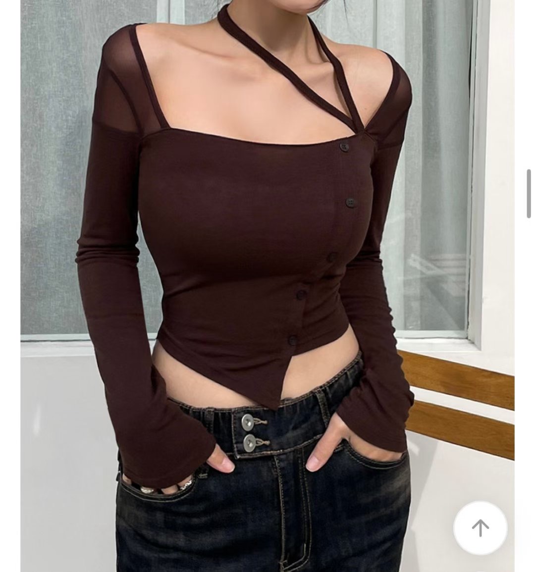 BOY MEET GIRL-T東大門㊣代購女士新款人氣時尚休閑長袖T恤BOY MEET GIRL-T長袖T恤圖色1