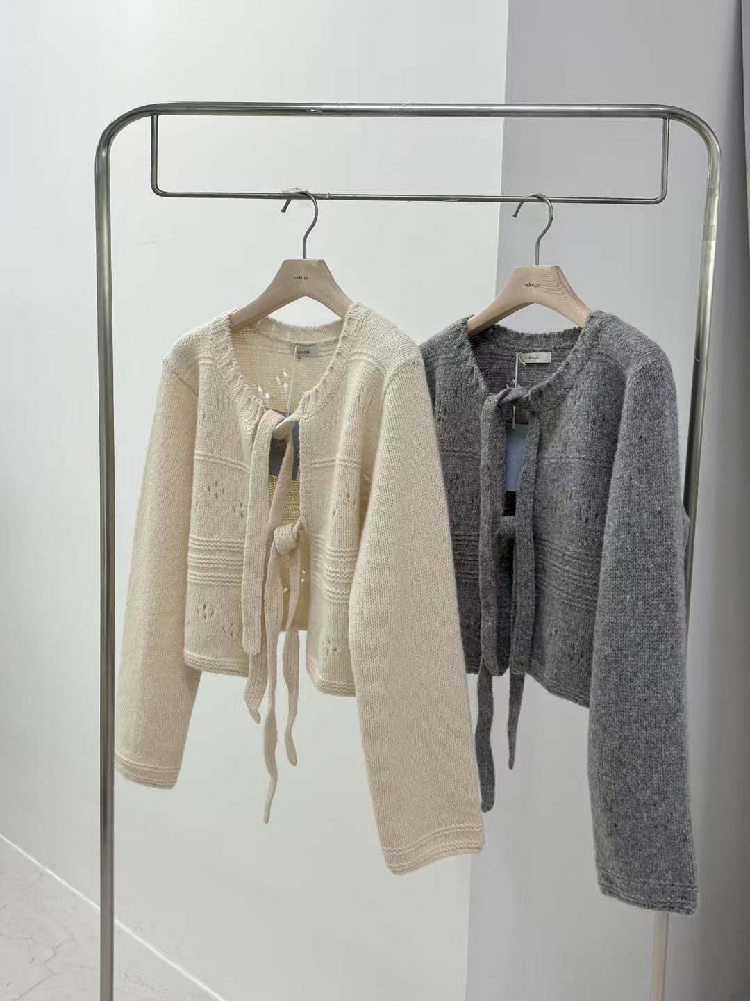 MELLOUNGE-멜라운지-T東大門㊣代購女裝新品時尚25秋冬針織衫MELLOUNGE-T針織衫