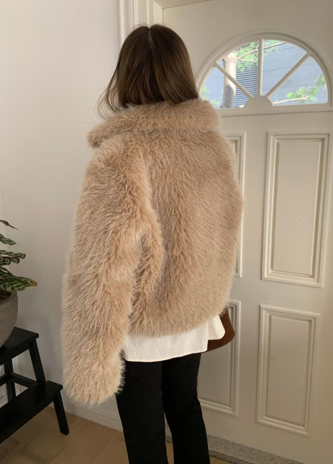 MELLOUNGE-멜라운지-T東大門㊣代購女裝新款人氣短款大衣MELLOUNGE-T短款大衣