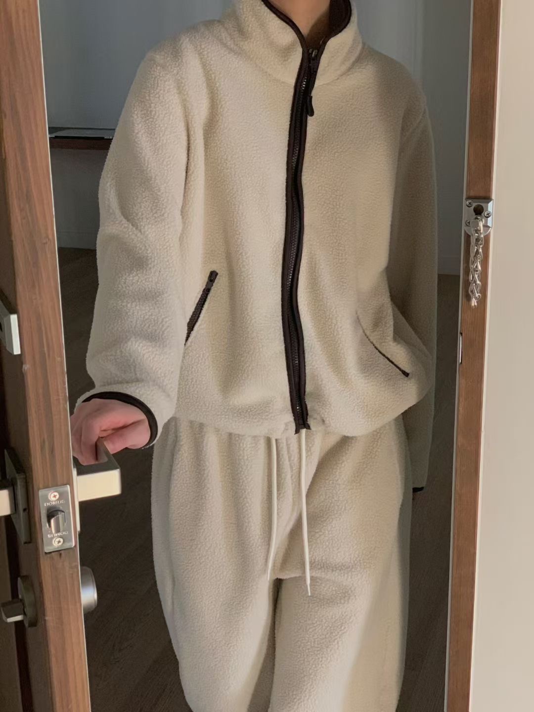 LURE東大門㊣直郵女裝新品真品人氣推薦熱賣職業休閑夾克羊毛LURE夾克圖色1