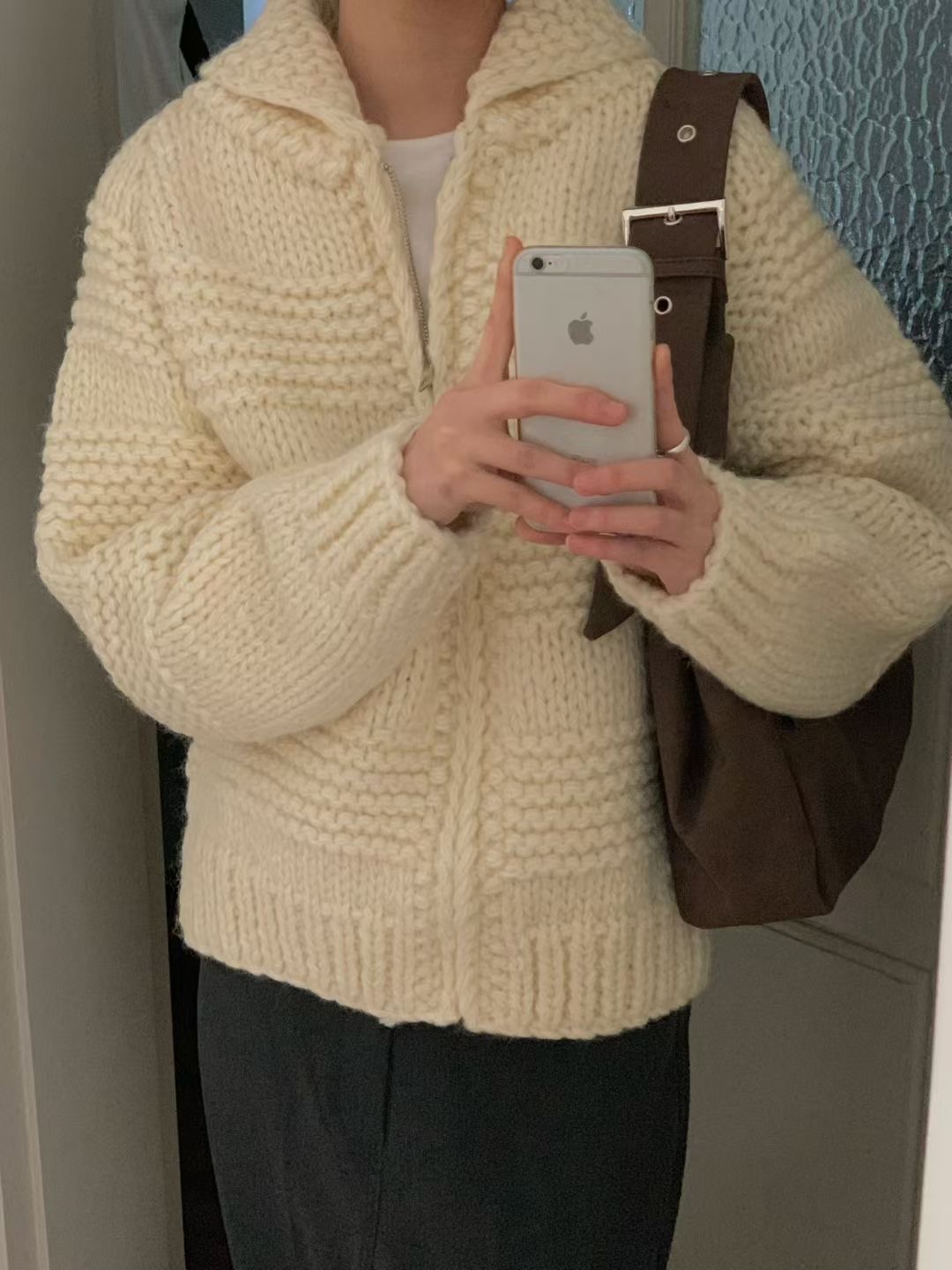 LURE韓國直郵㊣女士新款推薦熱賣真品人氣25秋冬針織衫拉鏈LURE針織衫