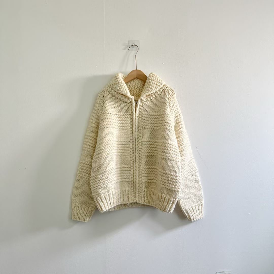 LURE韓國直郵㊣女士新款推薦熱賣真品人氣25秋冬針織衫拉鏈LURE針織衫圖色1