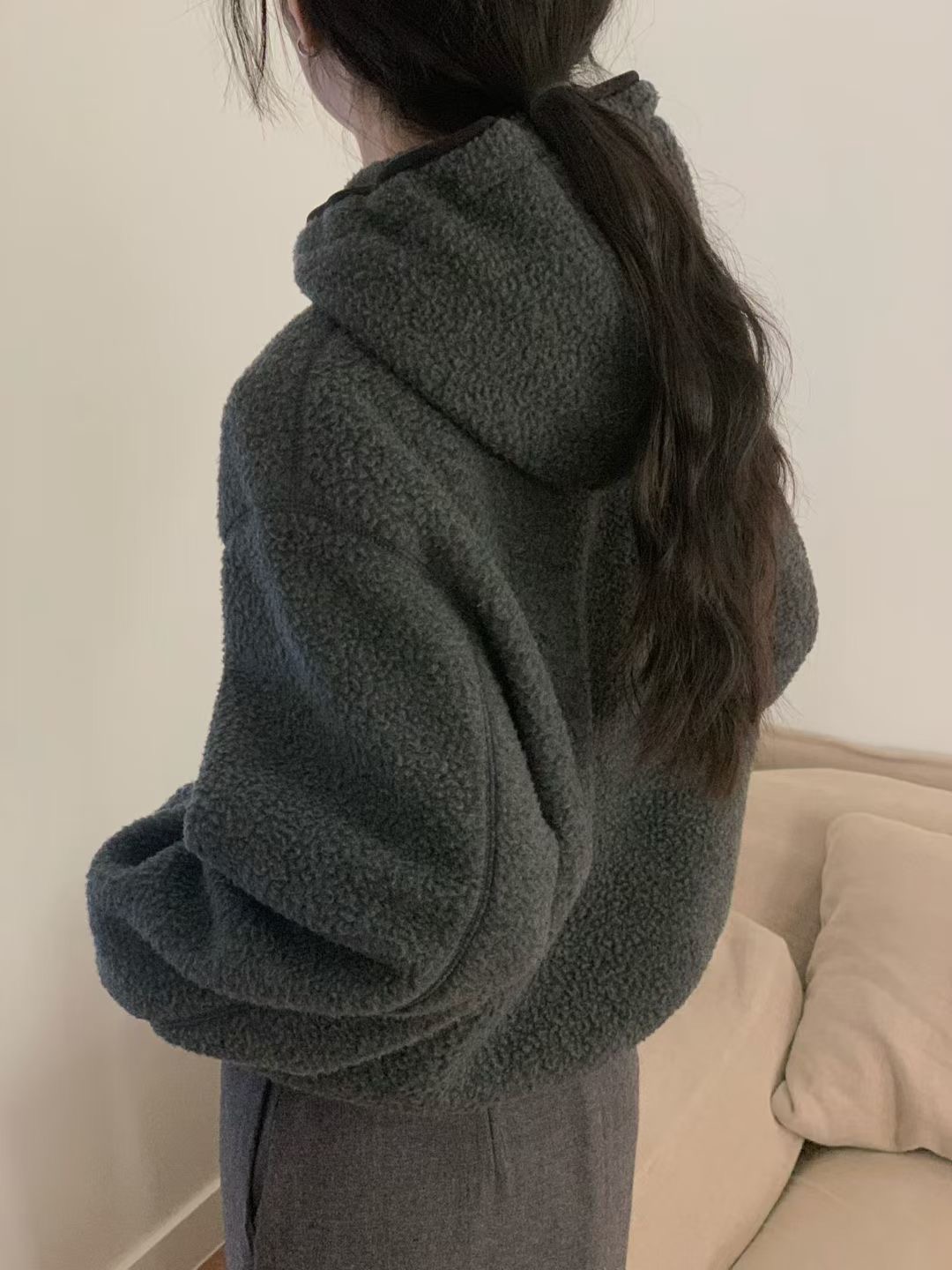 LURE韓國直郵㊣女裝新款時尚人氣熱賣真品夾克小飛象連帽衫LURE夾克