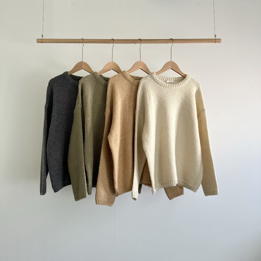 LURE韓國直郵㊣女裝新款25秋冬熱賣真品時尚人氣針織衫羊駝LURE針織衫