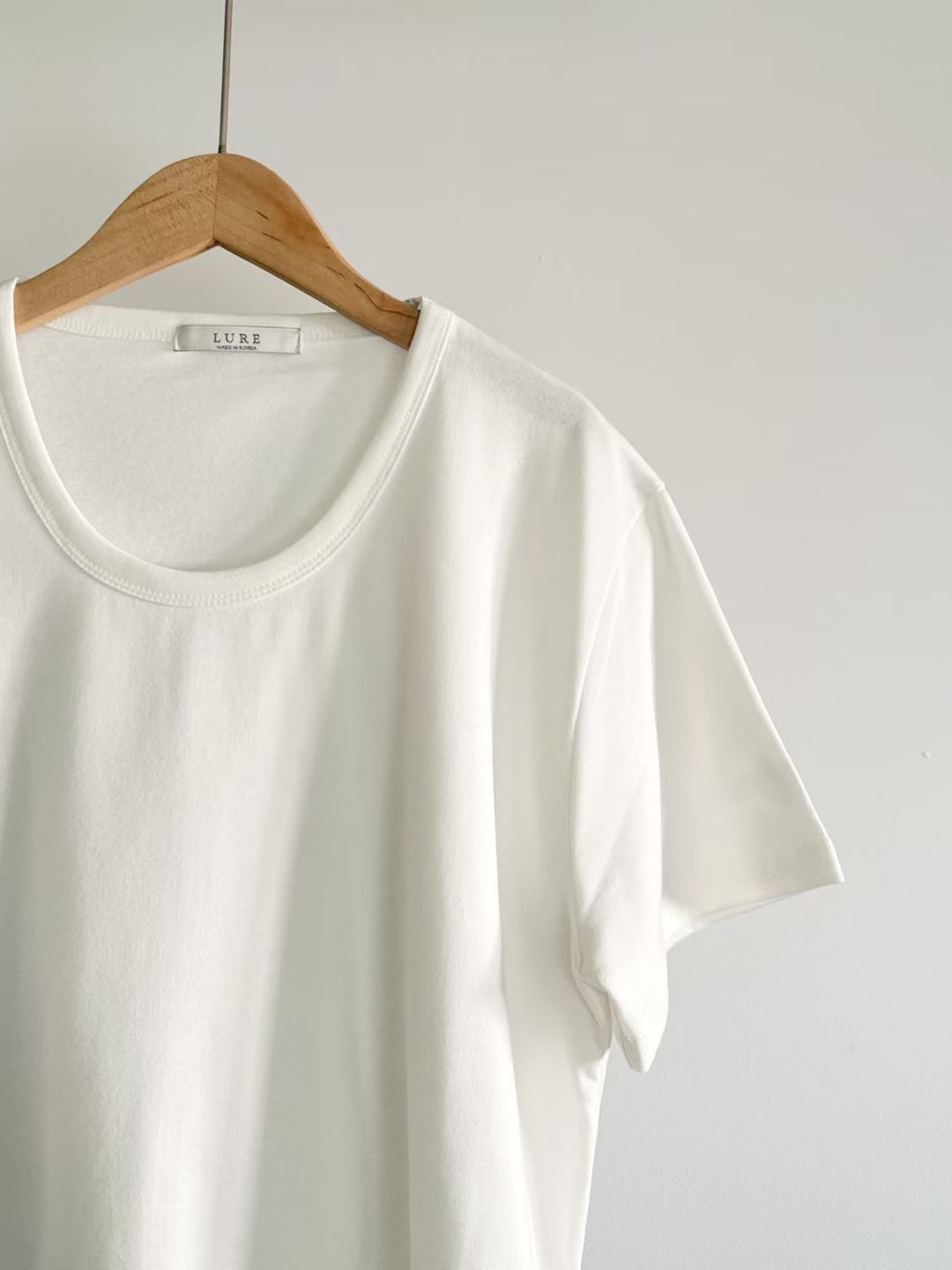 LURE東大門㊣實拍女裝新品時尚推薦25秋冬熱賣職業休閑人氣T恤LURET恤