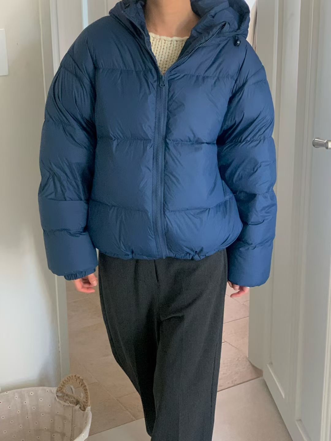 LURE東大門㊣實拍女裝新品職業推薦休閑熱賣25秋冬人氣夾克鴨LURE夾克圖色3