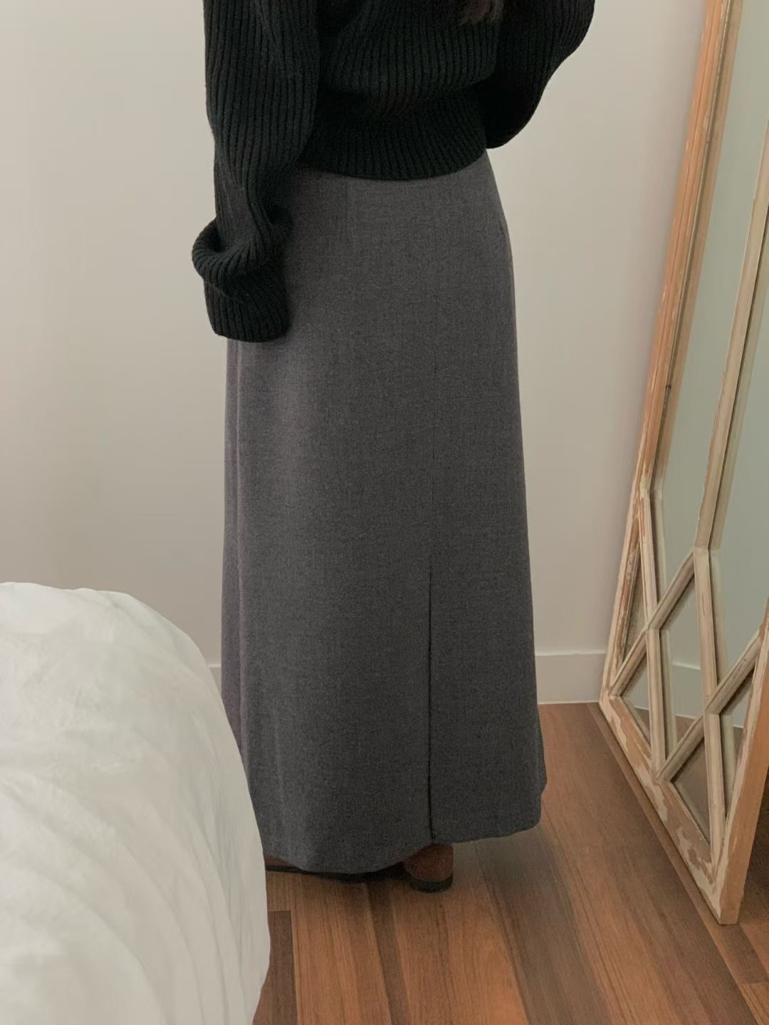 LURE東大門㊣代購女士新品推薦人氣熱賣25秋冬真品時尚長裙LURE長裙