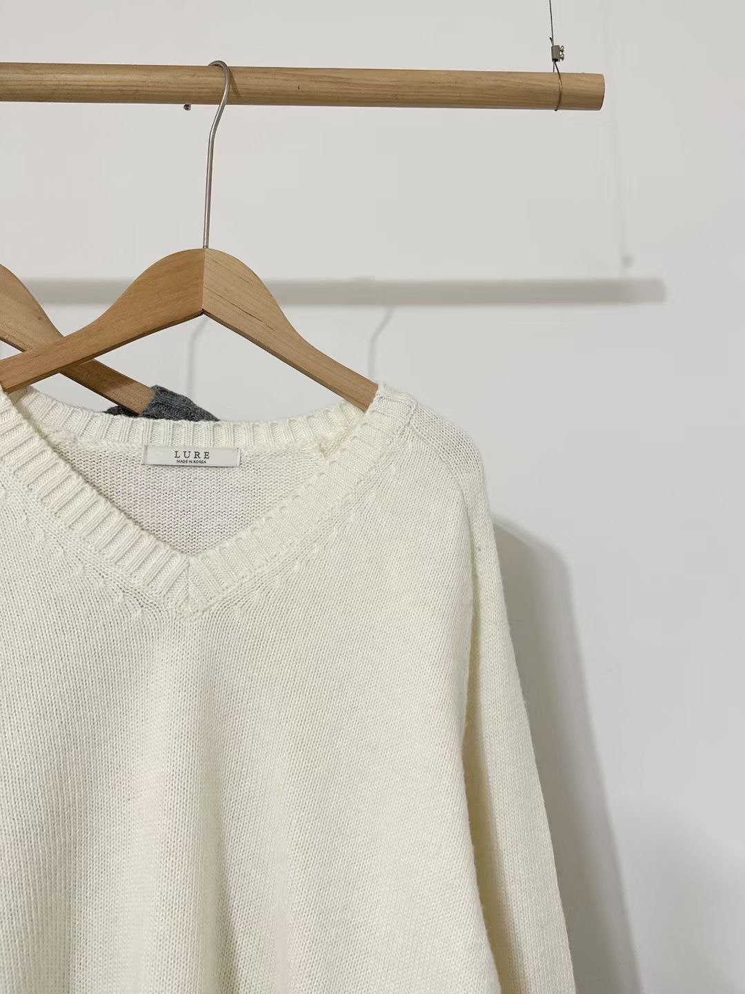 LURE東大門㊣實拍女士新品熱賣25秋冬人氣職業時尚真品針織衫LURE針織衫