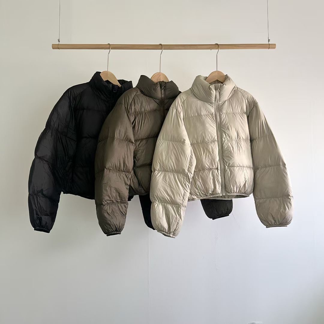 LURE韓國直郵㊣女裝新品25秋冬熱賣人氣推薦休閑職業短款棉服LURE短款棉服