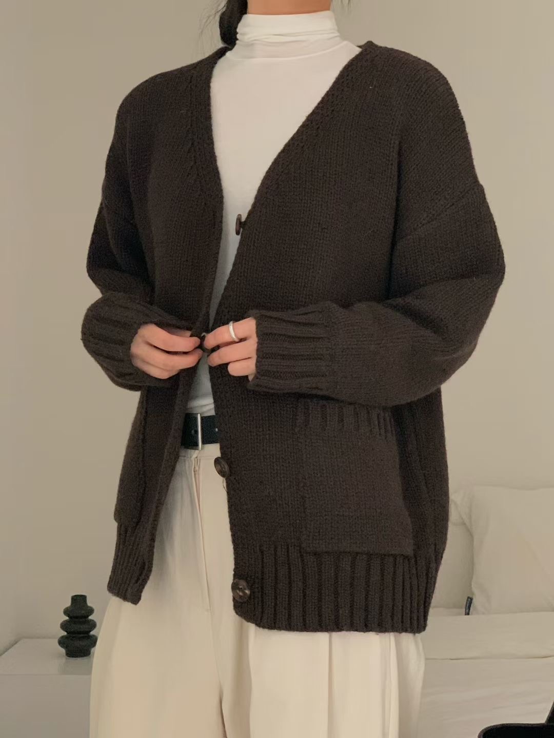 LURE東大門㊣代購女士新品真品人氣時尚推薦休閑熱賣針織衫LURE針織衫圖色1