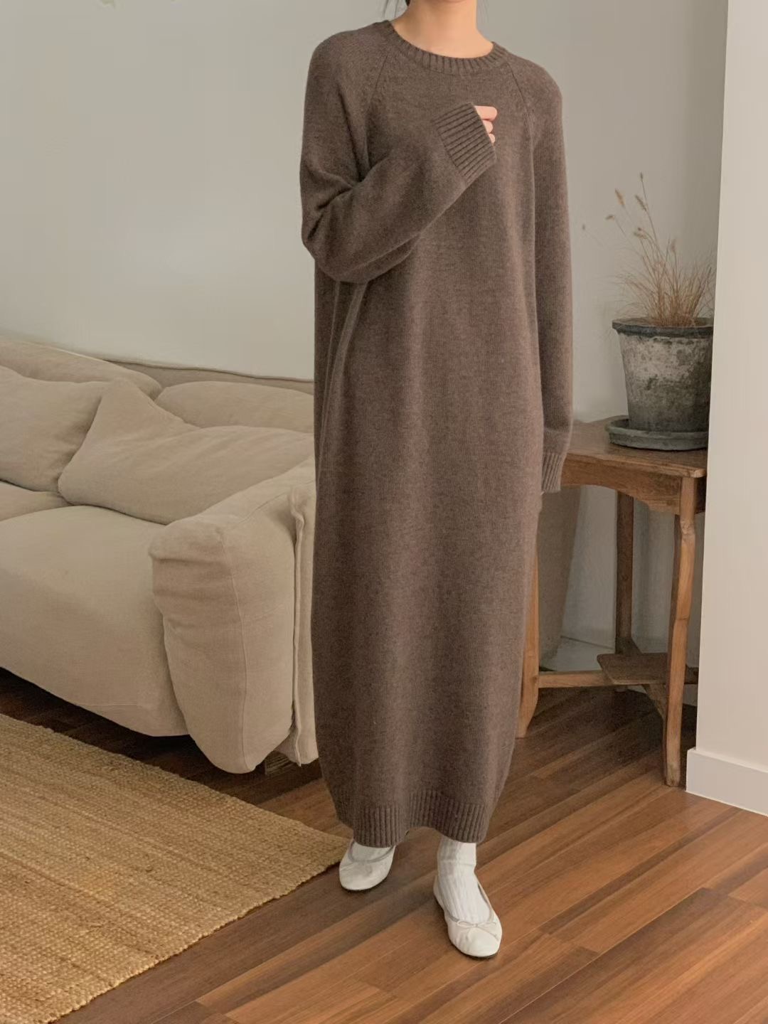 LURE東大門㊣實拍女裝新品職業25秋冬時尚真品熱賣人氣連衣裙LURE連衣裙圖色2