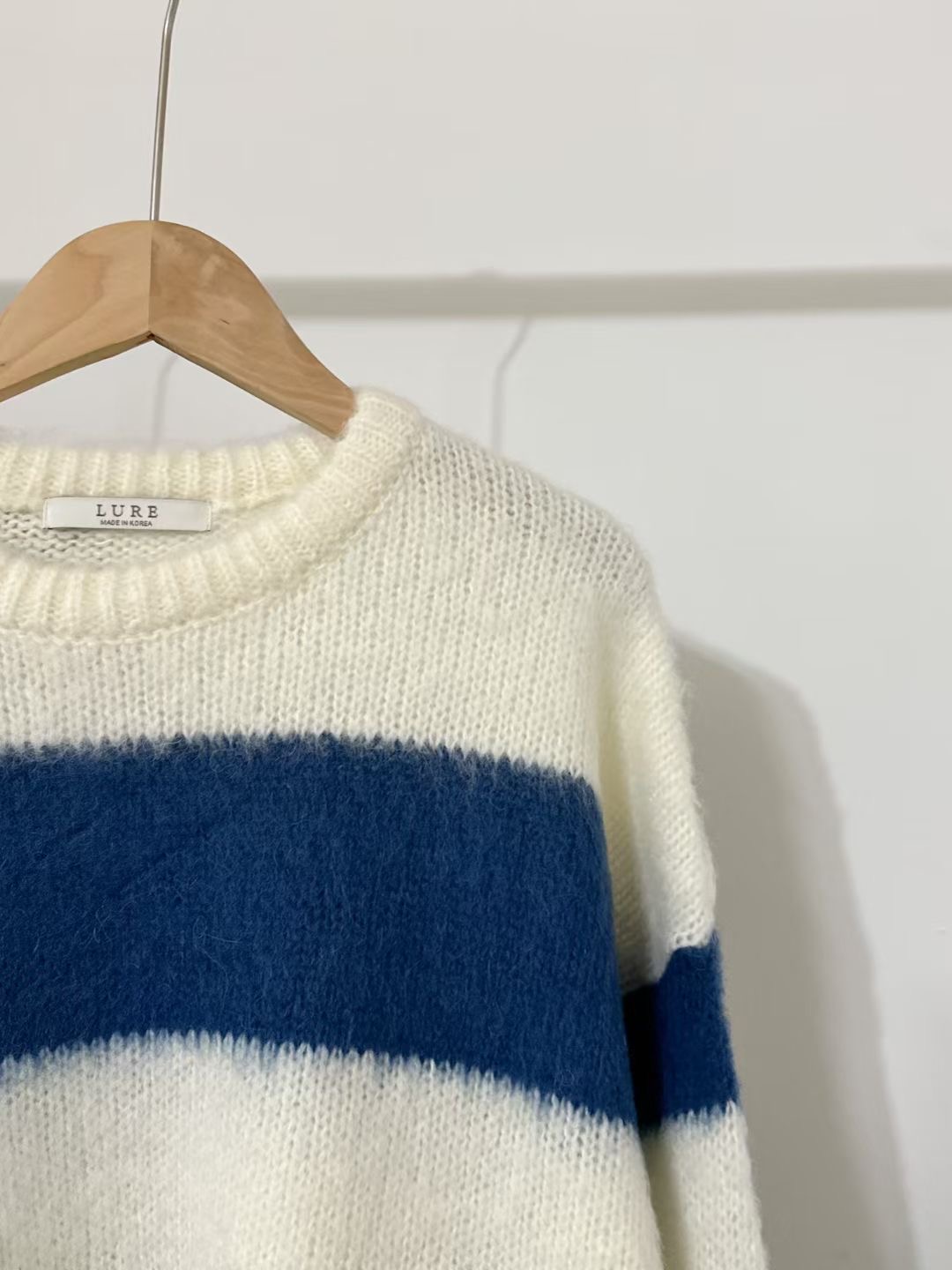 LURE東大門㊣直郵女裝新品熱賣職業推薦真品人氣針織衫羊駝LURE針織衫