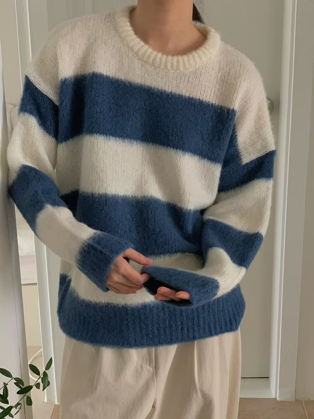 LURE東大門㊣直郵女裝新品熱賣職業推薦真品人氣針織衫羊駝LURE針織衫圖色2