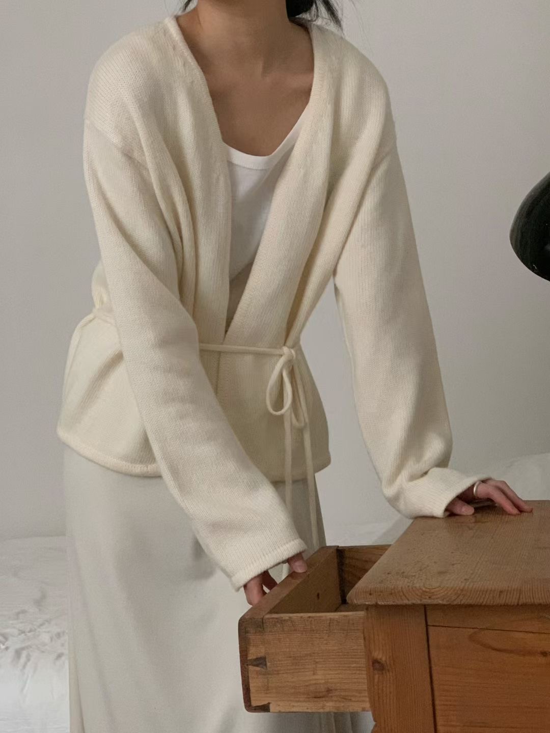 LURE東大門㊣實拍女裝新款人氣25秋冬熱賣職業休閑推薦針織衫LURE針織衫圖色2