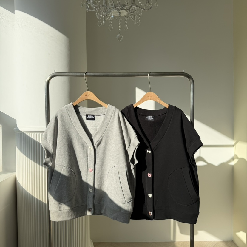 PALETTE-Q東大門㊣實拍女裝新款25秋冬真品推薦馬甲紐扣背心PALETTE-Q馬甲