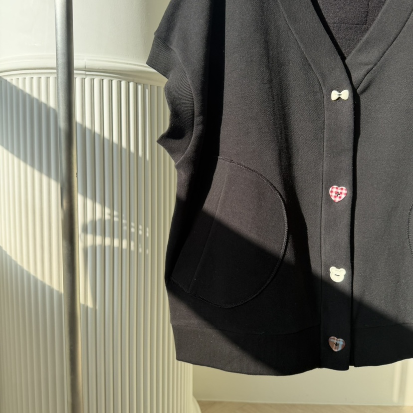 PALETTE-Q東大門㊣實拍女裝新款25秋冬真品推薦馬甲紐扣背心PALETTE-Q馬甲