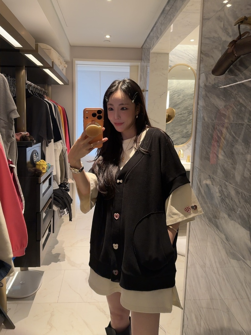 PALETTE-Q東大門㊣實拍女裝新款25秋冬真品推薦馬甲紐扣背心PALETTE-Q馬甲