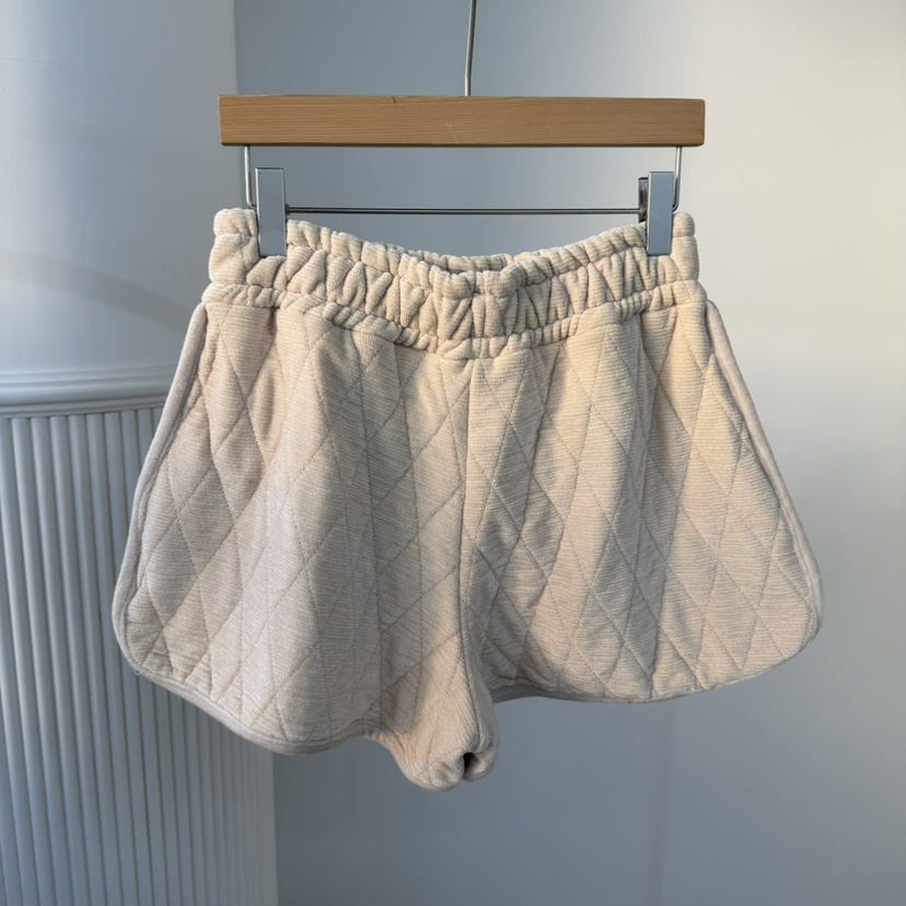 PALETTE-Q韓國直郵㊣女士新品時尚休閑人氣真品推薦短褲絲絨PALETTE-Q短褲