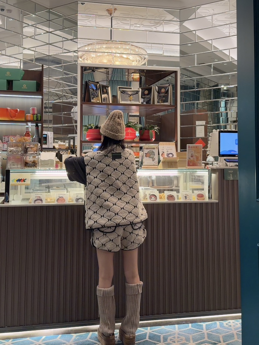 PALETTE-Q韓國直郵㊣女士新款人氣休閑推薦25秋冬短褲皮革PALETTE-Q短褲