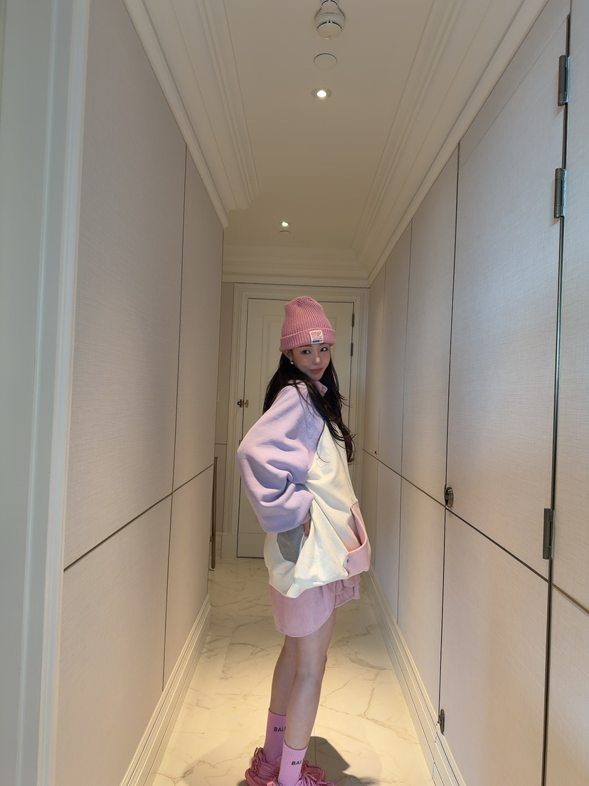 PALETTE-Q東大門㊣代購女士新品真品熱賣推薦人氣衛衣口袋棉PALETTE-Q衛衣