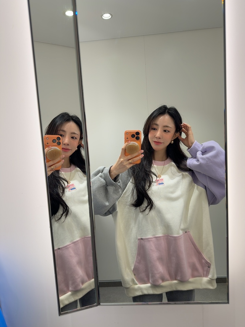 PALETTE-Q東大門㊣代購女士新品真品熱賣推薦人氣衛衣口袋棉PALETTE-Q衛衣