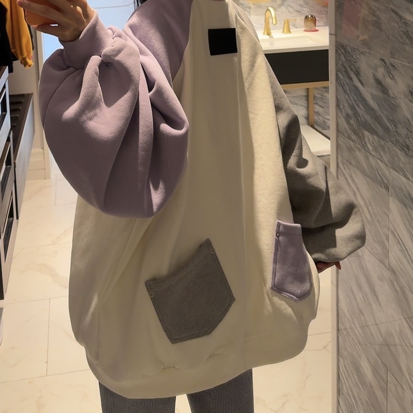 PALETTE-Q東大門㊣代購女士新品真品熱賣推薦人氣衛衣口袋棉PALETTE-Q衛衣