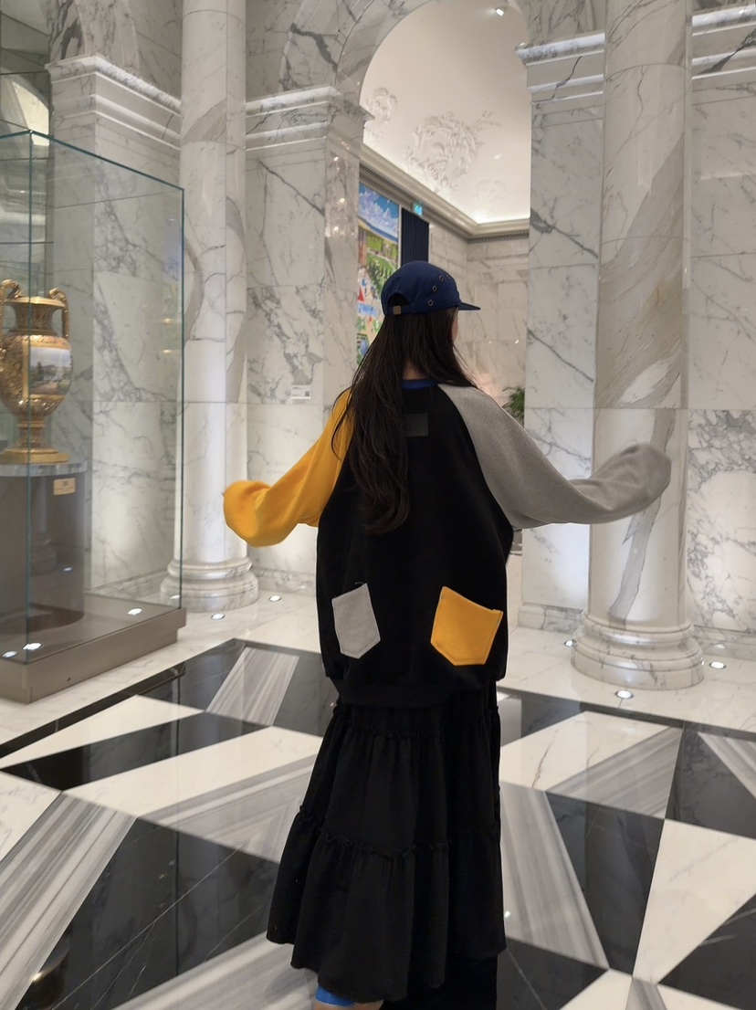 PALETTE-Q東大門㊣代購女士新品真品熱賣推薦人氣衛衣口袋棉PALETTE-Q衛衣